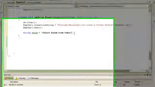 C-Sharp Db den combo box doldur.Görsel Eğitim смотреть онлайн