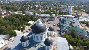 Аэросъемка города Арзамас/Aerial view of the city of Arzamas