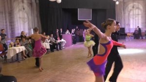 Финал бальные танцы Самба Юниоры 1, Е класс - турнир по бальным танцам Метелица-2017