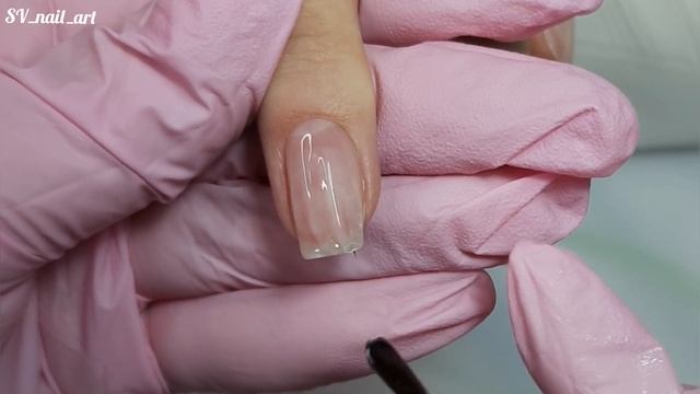 Ноготь НАПОЛЕОН - бывает и такое? / Наращивание, покрытие гель лаком/ Невероятный глянец.?