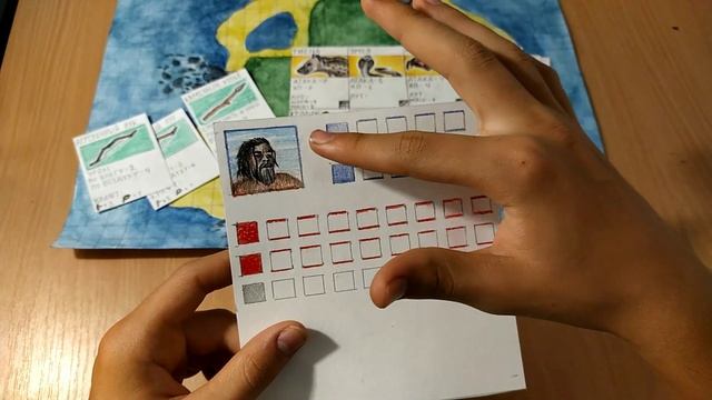 Самодельная настольная игра ВЫЖИВАНИЕ НА НЕОБИТАЕМОМ ОСТРОВЕ / самоденая ККИ. часть 7 смотреть онлайн