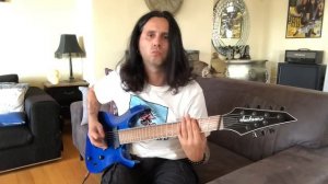 My first 7 string multi scale guitar!