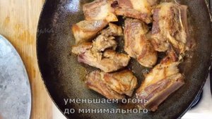 ✅ РЕБРА СВИНЫЕ Вкусно пожареные. С картофелем.
