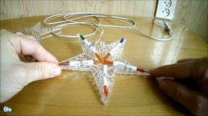 ?  Светомузыкальная звезда на ёлку своими руками. ЭТО  ОЧЕНЬ  ПРОСТО !