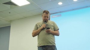 Выступление Даниила Тусеева (1С Gaming Studio) на Встрече вирпилов Virpil Controls 31.08.19 в Москв