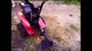 01 - Самодельные колеса на культиватор SunGarden T 340