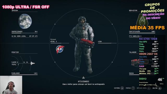 STARFIELD RODANDO NO KING ''XEON 2667V4'' 1080p/1440p ULTRA + RX 6700 10GB смотреть онлайн