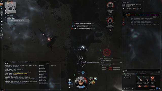 Alpha Abyssals - Actually running Calm Darks! | Part 4 | EVE Online смотреть онлайн