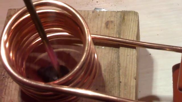 Индукционный нагрев гвоздя смотреть онлайн