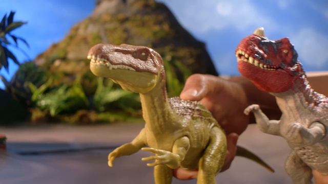 AD: Атакующий Тирекс Мир Юрского Периода от Маттел смотреть онлайн