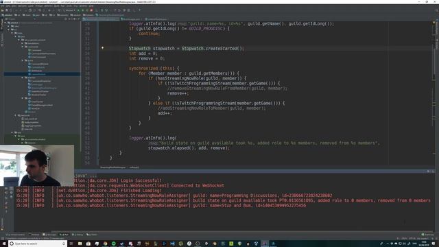 Adding a feature to a Discord bot in Java using JDA. смотреть онлайн