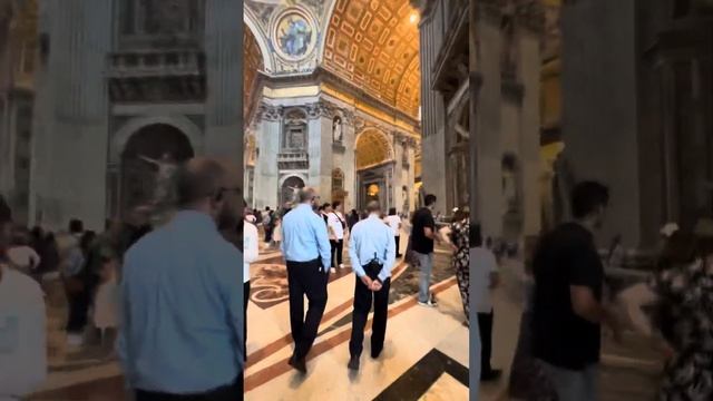 Мощи Святого Апостола Петра Рим смотреть онлайн