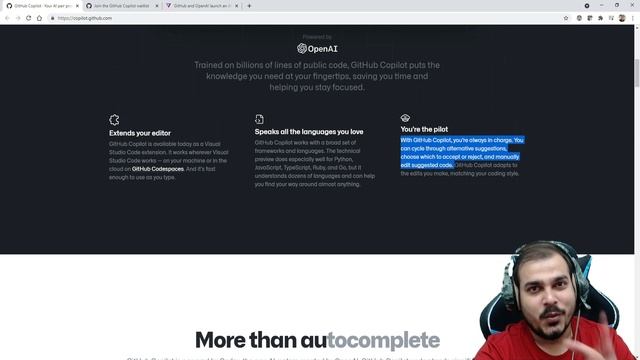 Breakthrough Announcement- Github Copilot- Your AI Pair Programmer- Saviour For Developers??????? смотреть онлайн