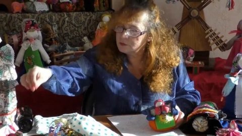 Мастер - класс по тряпичной кукле "Кукла - оберег" "Хозяюшка" мастер Никиреева Е.А.