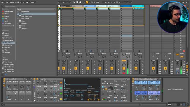 How to Make DubTechno Chord [Free Ableton Rack] (Ableton Techno Tutorial)