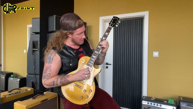 Jared James Nichols plays 1956 Gibson Les Paul Goldtop #613383 смотреть онлайн