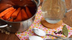 Морковь на зиму в банках