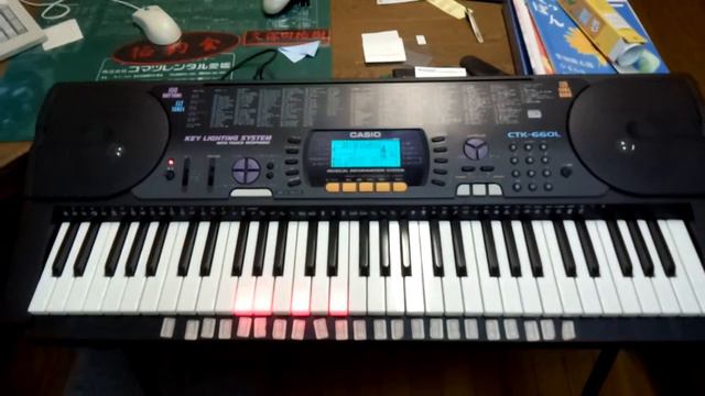 【MIDI演奏】辛島美登里／ くちづけの予感　※CASIO光るキーボード自動演奏バージョン смотреть онлайн