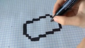 Как нарисовать железный слиток