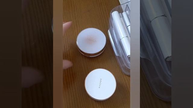 Двухцветная рассыпчатая пудра Adelica. #корейскаякосметика