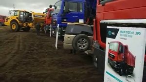 Компания «Уренгойдорстрой» Праздник, Гимн Строителей. Воронцов-Travel. Ямал. Volvo. Man