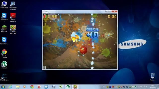 Фрут ниндзя pc хак 100% бананы + критические удары смотреть онлайн