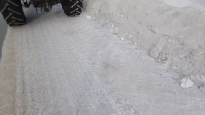 Передняя поворотная щетка ЩФ 2.5 ПЛ на МТЗ