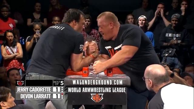 WAL 402: Jerry Cadorette vs Devon Larratt смотреть онлайн