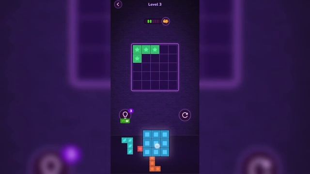 Block Puzzle - Fun Brain Puzzle Games-Level 3 смотреть онлайн
