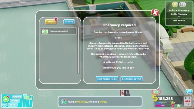 New Game, New Hospital, New Shenanigans! – Two Point Hospital Gameplay – Let's Play Part 1