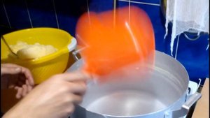 топленое масло из недовзбитых сливок, приготовление масла гхи