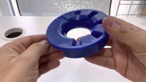 PTP001237 Усиленная проставка под пружину Renault Logan Sandero Duster задн. верх. полиуретан синий