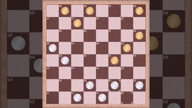 "Обратный тычок". Стратегия игры в дебюте по русским шашкам. смотреть онлайн