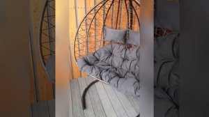 Подвесное кресло для двоих