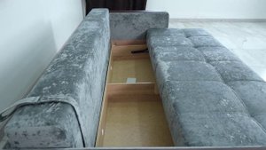 Прямой диван Лофт-1, механизм Пантограф, 226х80х73 см - купить по низкой цене в интернет-магазине