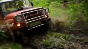 OffRoad 4х4. Уаз через лес в Киучер
