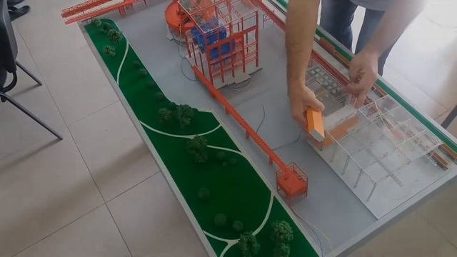 ✅Создание промышленных макетов на заказ. Этап сборки макета завода.
