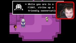 chat GPT plays undertale