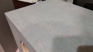 Новые корпуса из 20мм фанеры покраска маслом под лофт