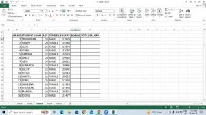 How To Create salary Sheet In MS Excel | GIT Education