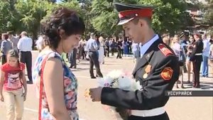 Выпускной по-военному: Суворовское училище попрощалось с курсантами