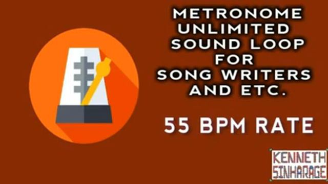 Metronome Sound Loop 55 BPM смотреть онлайн