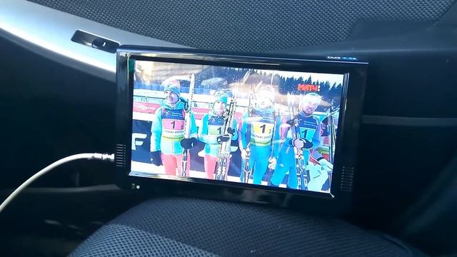 TV Антенна самодельная DVB-T2 в авто. смотреть онлайн