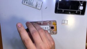 Samsung A3 SM-A310F - замена батареи аккумулятора / battery replacement