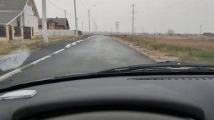 Тест драйв шин Viatti Brina Nordico на мокром асфальте.