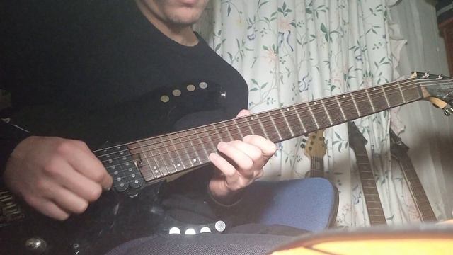 Jason Richardson & Jason Becker inspired arpeggio sequence of my newest song guitar and piano duet смотреть онлайн