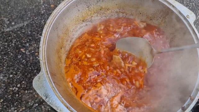 #deutschland#германия ?Макароны с мясом в казане.? смотреть онлайн