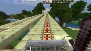 метро в Minecraft Бэта версия, без модов.