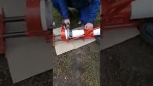 Станок для сварки ПП труб большого диаметра
