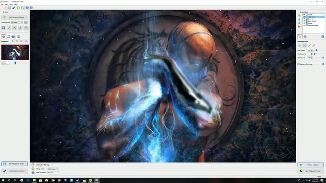 Live Wallpaper Master: Sub-Zero смотреть онлайн